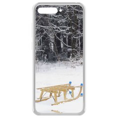 Чехол-накладка Krutoff Clear Case Санки для Huawei Y6 (2018)