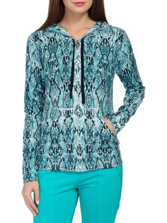 Толстовка женская Deha B12390 синяя 42 RU