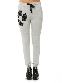 Спортивные брюки женские Blumarine E68 серые 44 RU