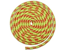 Скакалка для гимнастики, 808green, салатово - красная, 3 м No Brand