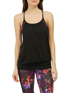 Топ женский Deha B32252 черный 44 RU