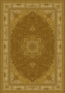 Ковер из вискозы Comtesse 02M039 mid gold gold Ragolle