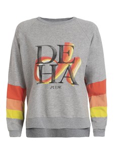 Свитшот женский Deha B44510 серый 46 RU