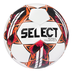 Юниорский футзальный мяч Select Futsal Talento 11 v22, 52.5-54.5 см, бело-оранжевый