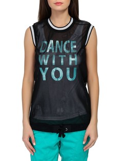 Майка женская Deha D15203 черная 44 RU