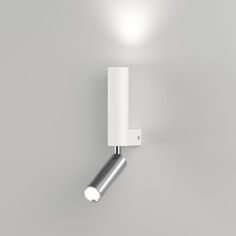 Настенный светодиодный светильник спот Eurosvet Pitch 40020/1 LED белый хром 4200 К 6 Вт