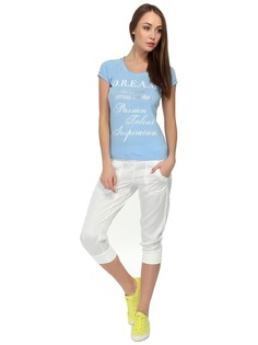 Бриджи женские Deha D15629 белые 42 RU