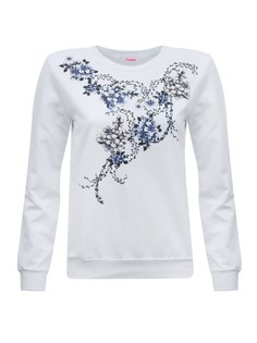 Джемпер женский Blugirl Folies BFA17156322 белый 44 RU