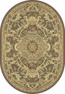 Рельефный ковер из вискозы GENOVA 38388 7292 71 ОВАЛ Ragolle