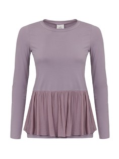 Лонгслив женский Deha B84020 розовый 44 RU