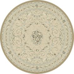 Рельефный ковер из вискозы GENOVA 38066 6565 60 КРУГ Ragolle