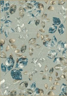 Рельефный ковер из вискозы с цветами GENOVA 38547 5525 90 Ragolle