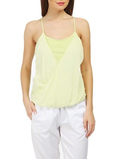 Топ женский Deha D33224 желтый 40 RU