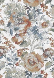 Ковер из вискозы с цветами MAYUMI 85005 6161 Ragolle