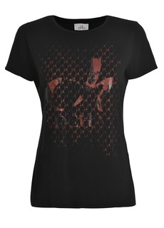 Футболка женская Deha B34770 черная 44 RU