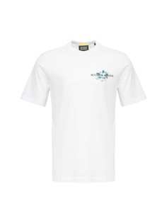 Футболка мужская Scotch&Soda 166652 белая 50 RU