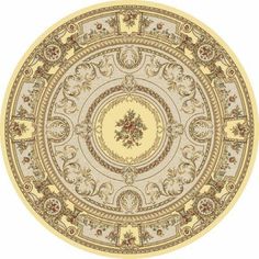 Рельефный ковер из вискозы GENOVA 38028 6262 60 КРУГ Ragolle