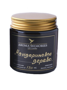 Ароматическая свеча Aroma_memories аромат Мандариновое дерево