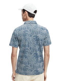 Футболка мужская Scotch&Soda 168615 голубая 48 RU