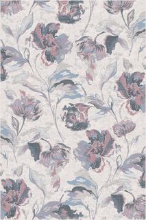 Ковер ворс вискоза-хлопок ROYAL PALACE Цветы 17968 6666 Ragolle
