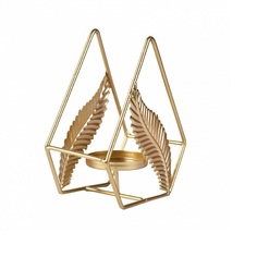 Подсвечник Home Collection Black & Gold Декоративный 14.5х5см 1 шт
