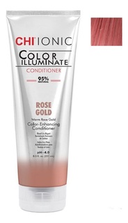 Оттеночный кондиционер для волос CHI Ionic Color Illuminate 251мл Rose Gold