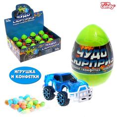 Игрушка в яйце «Чудо-сюрприз: Машинки», МИКС No Brand