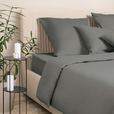 Комплект постельного белья Ecotex Моноспейс Евро антрацит