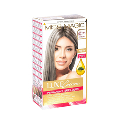 Стойкая краска для волос Miss Magic Luxe Colors т.122 7.1 Пепельно-русый 108 мл