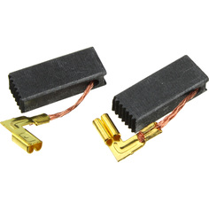 Щетки угольные совместимые с Bosh GBH-2-26 5x8x19мм пара, угловая клемма No Brand
