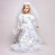 Кукла фарфоровая Пэгги YF-184095 KNP-YF-184095 Holly Corporation