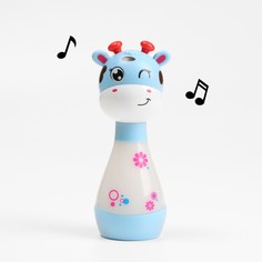 Погремушка «Жирафик», свет, цвет МИКС Крошка Я