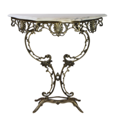 Консоль интерьерная Бикош под бронзу KSVA-BP-50003-A Bello De Bronze