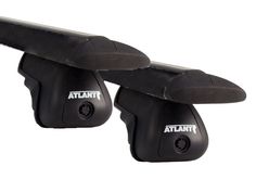 Багажник на крышу Atlant 6031+8811 черные крыловидные дуги 1,26 Фольксваген Таос 2020-2022