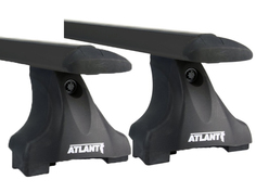 Багажник на крышу Atlant 6030+7001+7050 черн крыловидные дуги 1,1 Опель Корса Д 2006-2015