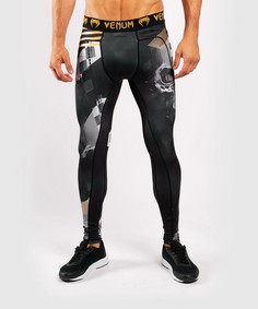 Компрессионные штаны Venum Skull Tights - Black 2XL