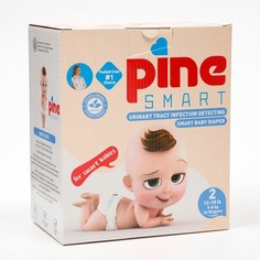 Подгузники детские умные Pine Smart 2 Mini, 5 - 8 кг, 24 шт. No Brand