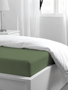 Простыня на резинке Uniqcute из поплина 160х200х25 см NEPHRY