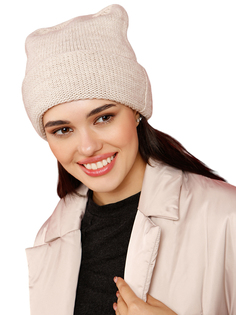 Шапка бини женская Siberika Орис, слоновая кость