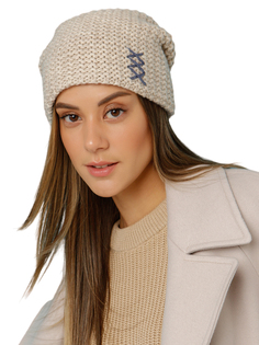 Шапка бини женская Siberika Амали, слоновая кость
