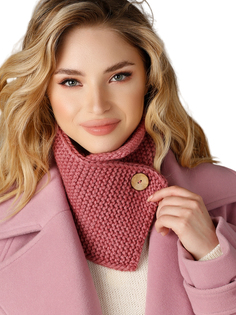 Снуд женский Siberika Джери винный, 60*14 см