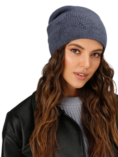 Шапка бини женская Siberika Хелен, джинса