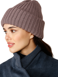 Шапка бини женская Siberika Лорин мокко, р. 56-58