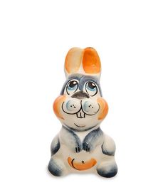 Фигурка Заяц цв. (Гжельский фарфор) ГЛ-825 113-7010950 Народные промыслы