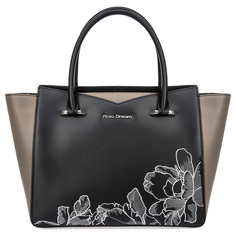 Сумка женская Fiato Dream 1228, черный/серый