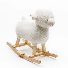 Качалка Овечка AMAROBABY Dolly, белый, 65х34х60 см.