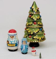 Матрешка Art East, Елка, Сергиев-Посад, 5 шт