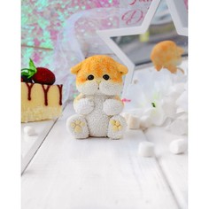 Силиконовая форма для мыла "Котёнок с пухлыми щёчками" No Brand