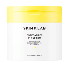 SKIN&LAB Очищающие пэды Porebarrier Clear Pad, 150 мл (70шт)