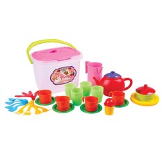 Игровой набор «Корзинка для чаепития», 35 предметов, МИКС Zarrin Toys